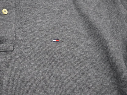 Playera Polo Classic Fit Tommy Hilfiger Mediana M Gris