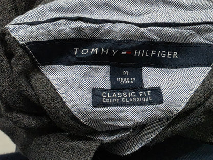 Playera Polo Classic Fit Tommy Hilfiger Mediana M Gris