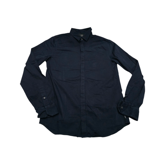 Camisa Armani Exchange Mediana M Azul