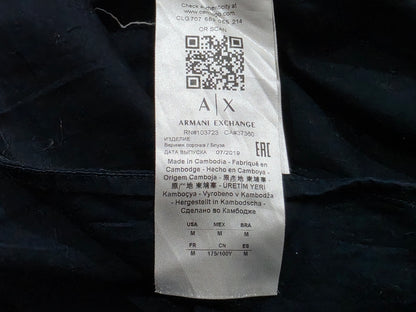 Camisa Armani Exchange Mediana M Azul
