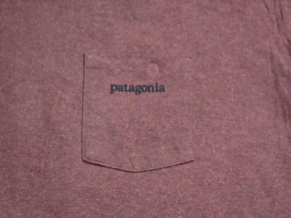 Playera Patagonia Grande L Naranja Oscuro
