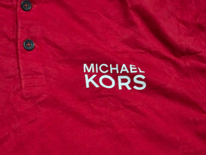 Playera Manga Larga Michael Kors Grande L Rojo