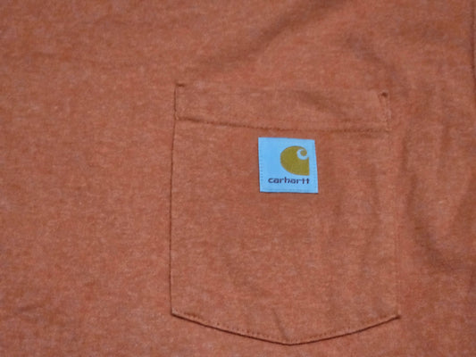 Playera Manga Larga Carhartt Grande L Naranja