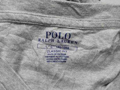 Playera Classic Fit Ralph Lauren Grande L Gris