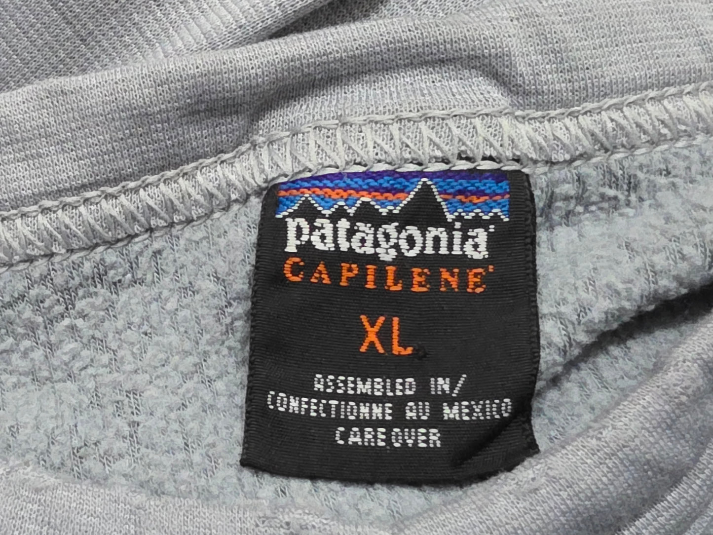 Sudadera Patagonia Capilene Xgrande Xl Gris