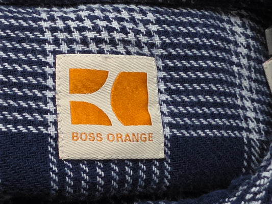 Camisa Franela Boss Xgrande Xl Cuadro Azul
