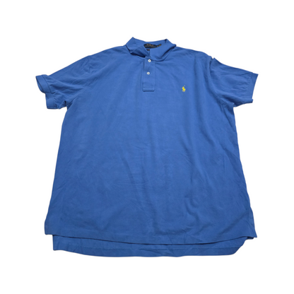 Playera Polo Ralph Lauren Xgrande Xl Azul Pony Amarillo