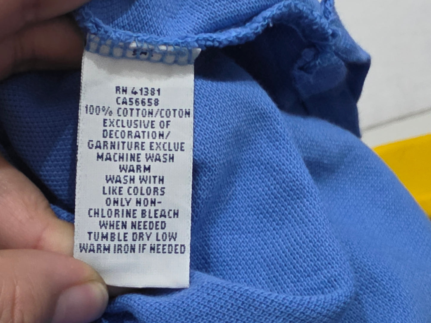 Playera Polo Ralph Lauren Xgrande Xl Azul Pony Amarillo