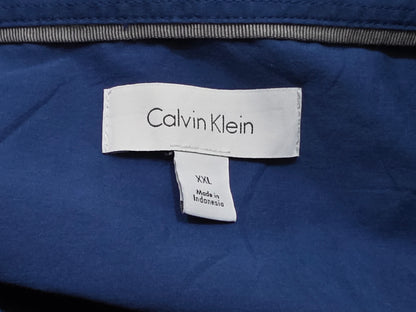 Camisa Manga Corta Calvin Klein Xxl Azul
