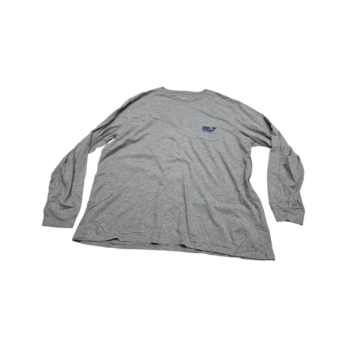 Playera Manga Larga Vineyard Vines Xxl Gris