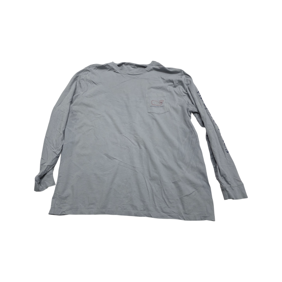 Playera Manga Larga Vineyard Vines Xxl Gris