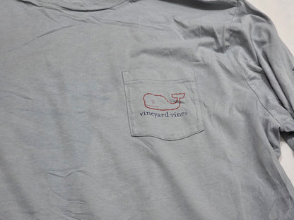 Playera Manga Larga Vineyard Vines Xxl Gris