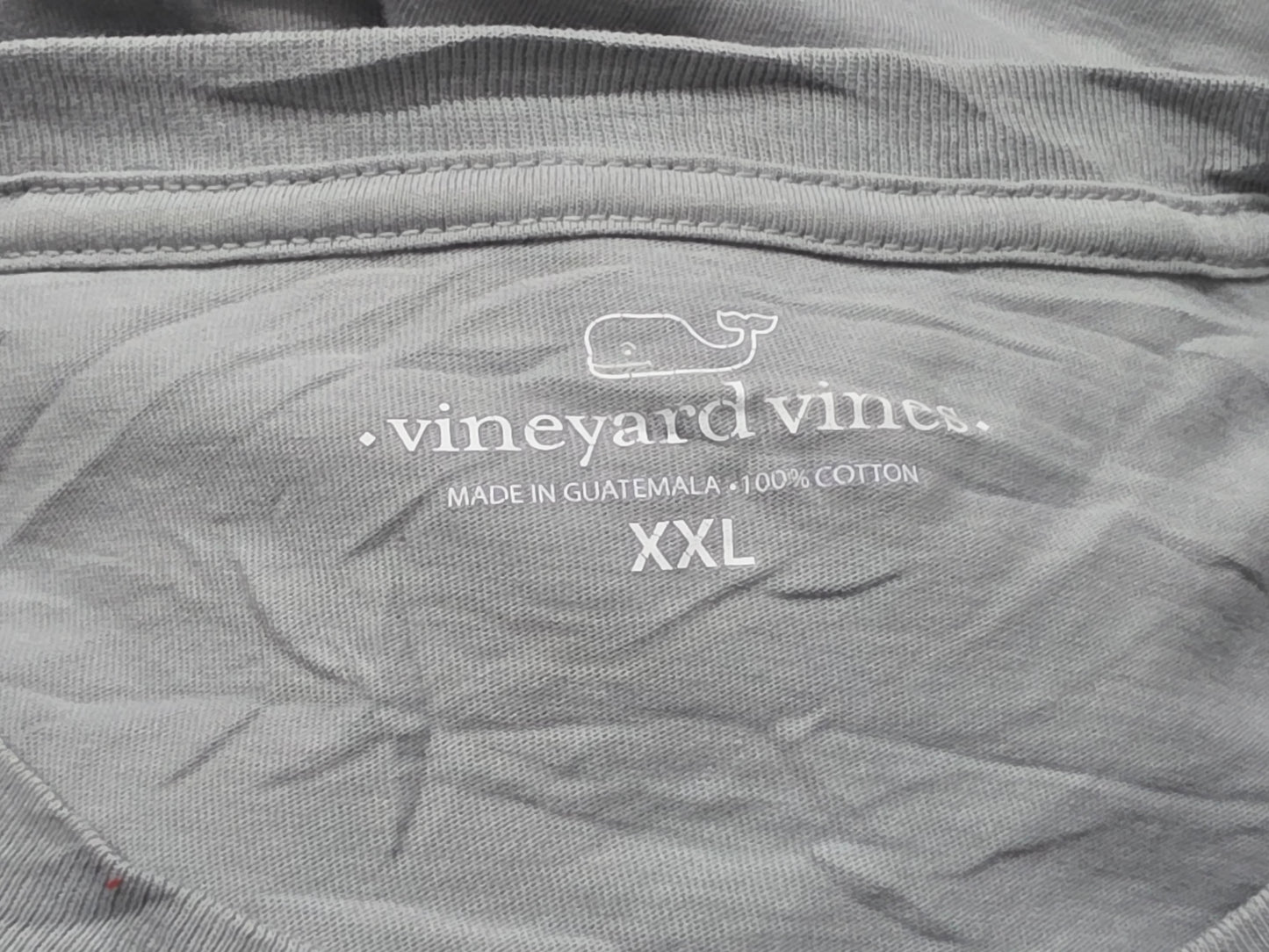 Playera Manga Larga Vineyard Vines Xxl Gris