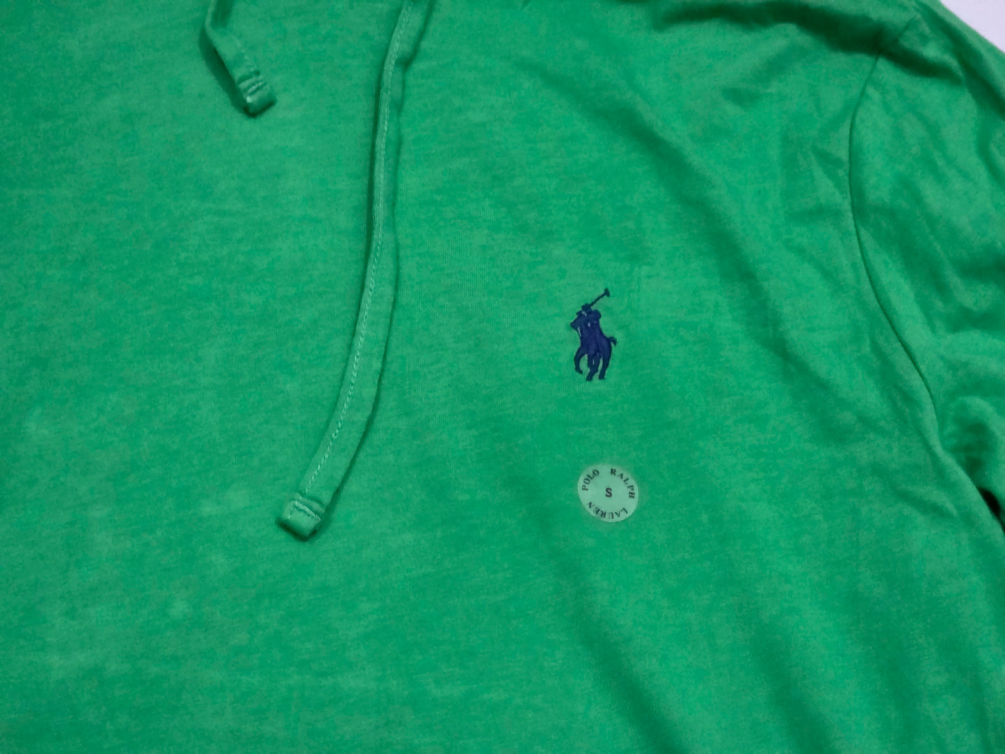 Playera Con Gorro Ralph Lauren Chico S Verde