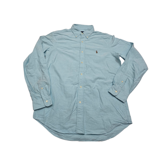 Camisa Ralph Lauren Mediana M Classic Fit Azul Claro