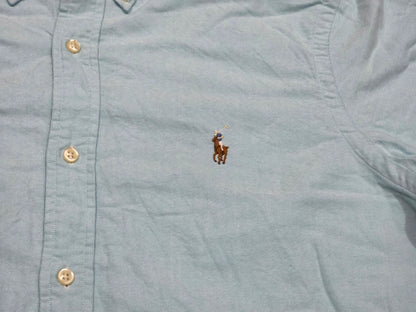 Camisa Ralph Lauren Mediana M Classic Fit Azul Claro