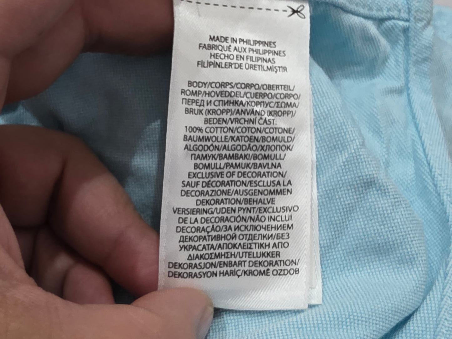 Camisa Ralph Lauren Mediana M Classic Fit Azul Claro