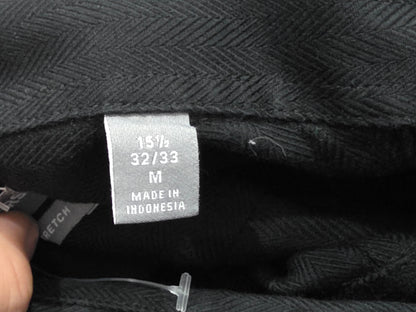 Camisa Michael Kors Mediana 15 1/2 32-33 Slimfit Negro