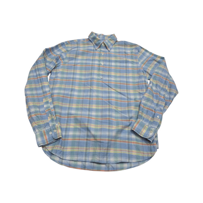 Camisa Brooks Brothers Mediana M Cuadro Azul Claro Colores