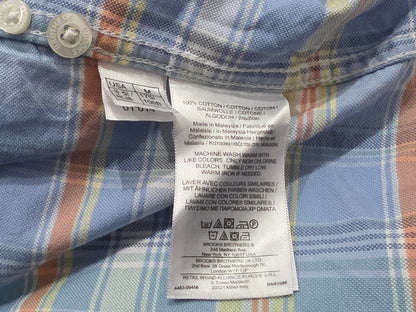 Camisa Brooks Brothers Mediana M Cuadro Azul Claro Colores