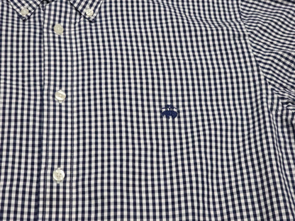 Camisa Brooks Brothers Grande L Regent Cuadro Azul
