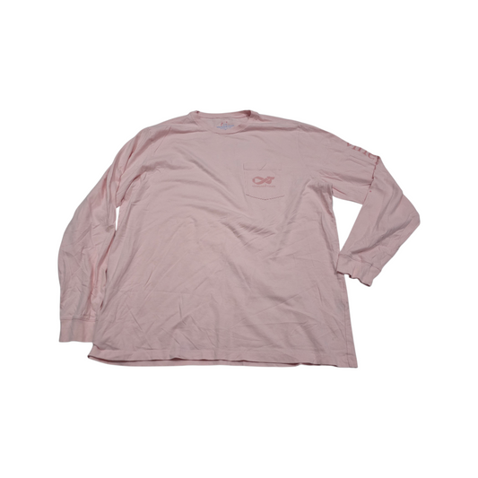 Playera Manga Larga Vineyard Vines Xgrande Xl Rosa