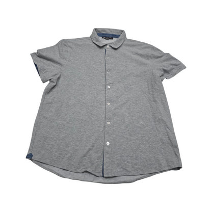 Camisa Manga Corta Michael Kors Xgrande Xl Gris