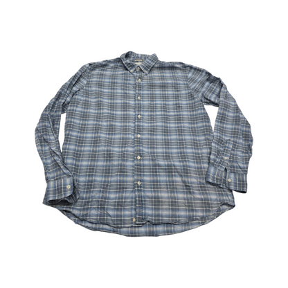 Camisa Denim Supply Ralph Lauren Xgrande Xl Regular Fit Azul