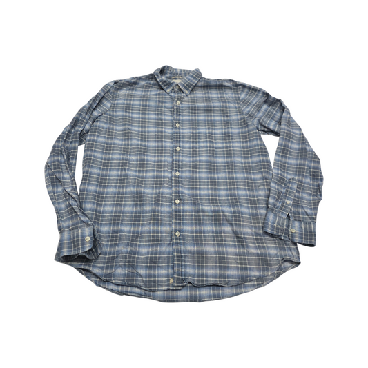 Camisa Denim Supply Ralph Lauren Xgrande Xl Regular Fit Azul