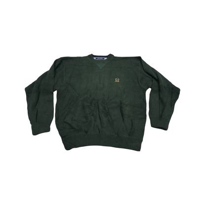 Sueter Tommy Hilfiger Xgrande Verde Cuello Redondo Vintage