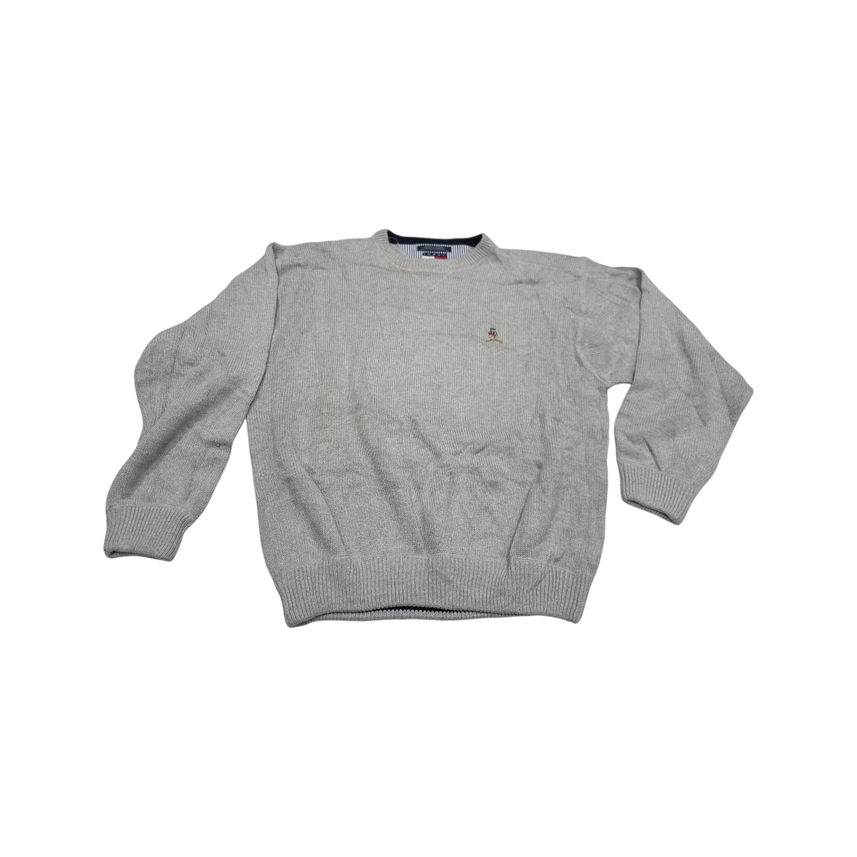 Sueter Tommy Hilfiger Xgrande Xl Gris Vintage