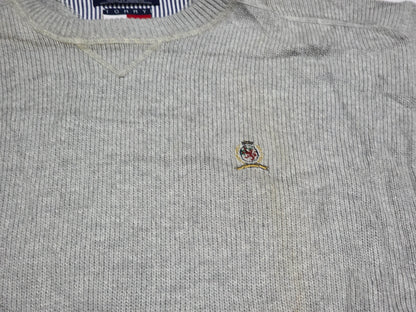 Sueter Tommy Hilfiger Xgrande Xl Gris Vintage