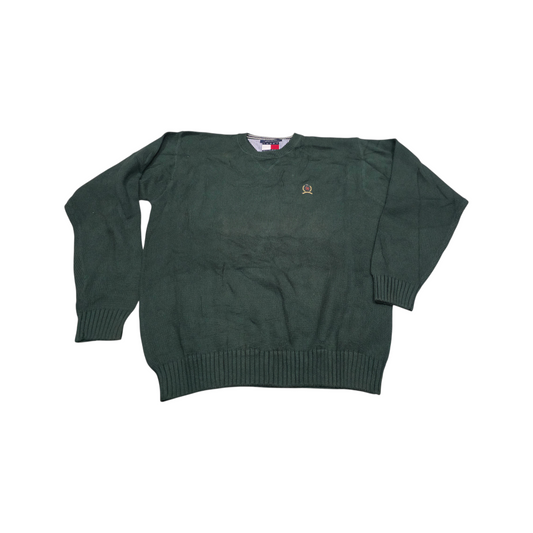Sueter Tommy Hilfiger Xgrande Xl Verde Vintage