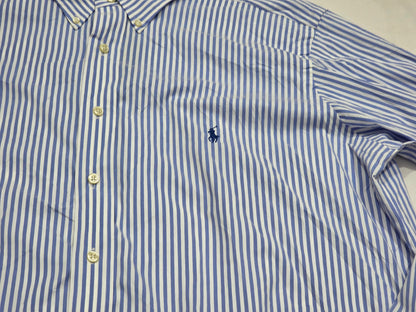 Camisa Ralph Laure Performance 1xbig Azul Lineas