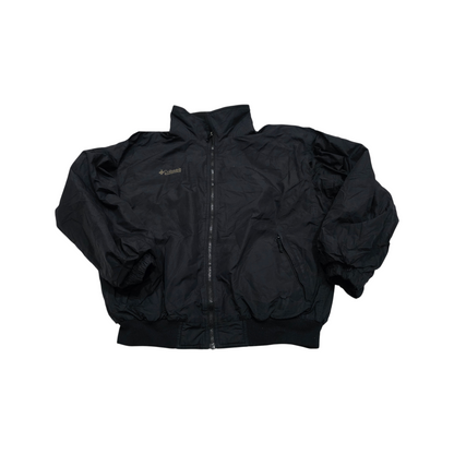 Chamarra Columbia Grande L Negro Resistente Agua