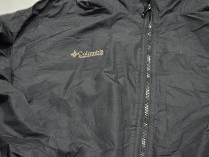 Chamarra Columbia Grande L Negro Resistente Agua