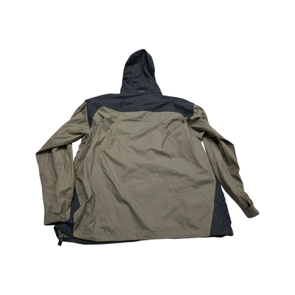 Chamarra Ligera Columbia Resistente Agua Cafe 2xl