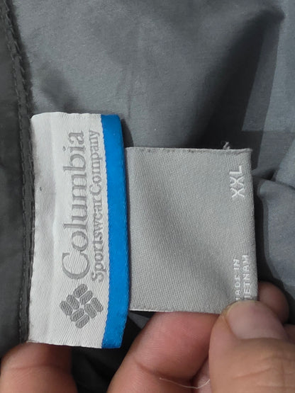 Chamarra Ligera Columbia Resistente Agua Cafe 2xl