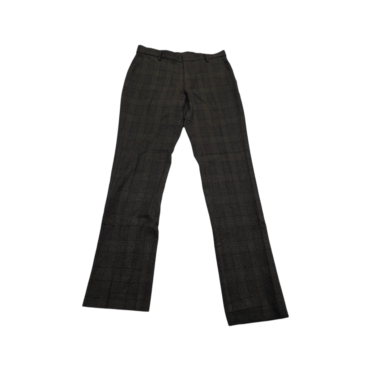 Pantalon De Vestir Tommy Hilfiger 30x32 Cuadro Cafe