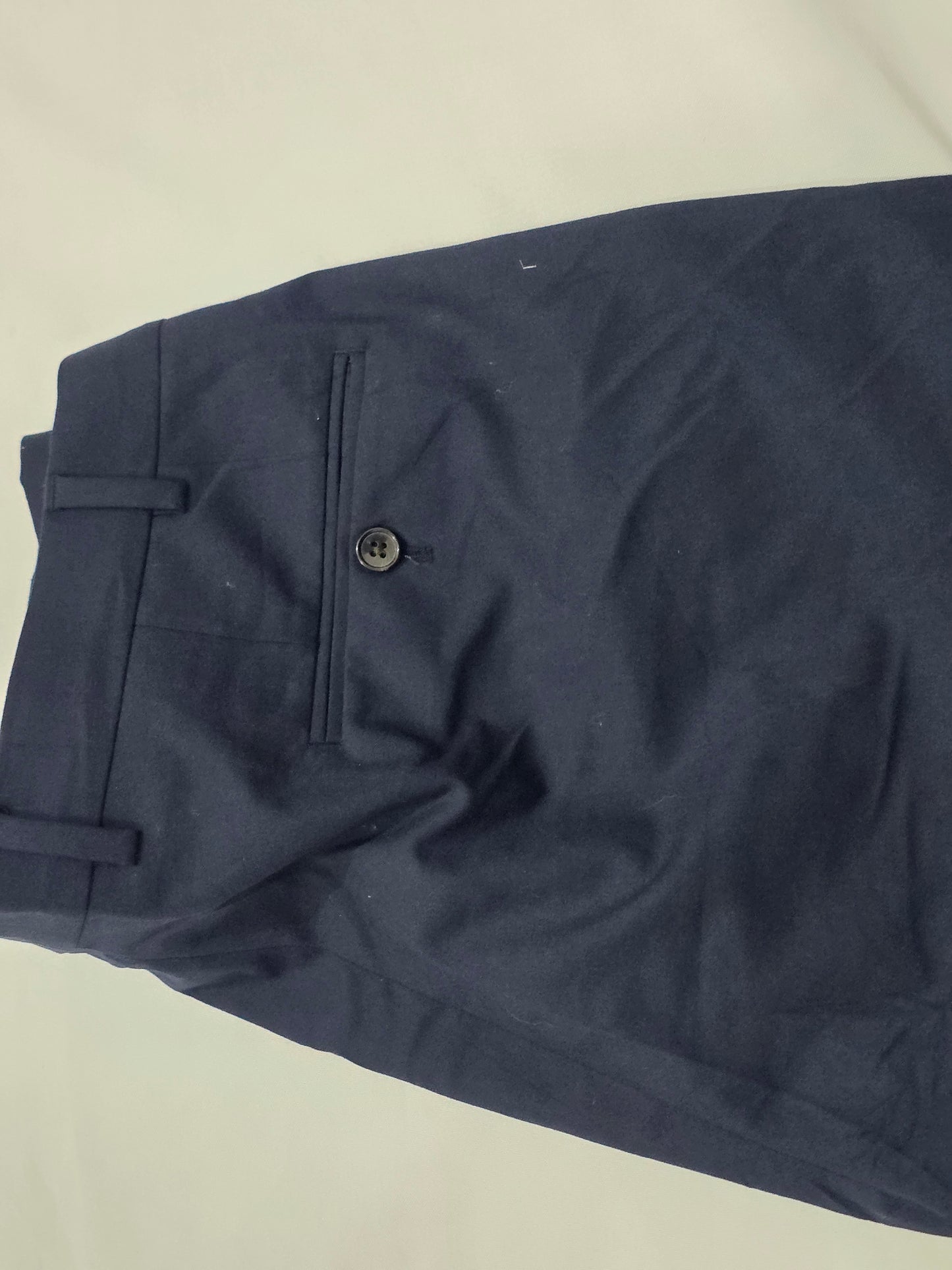 Pantalon Vestir Ralph Lauren 38x30 Azul