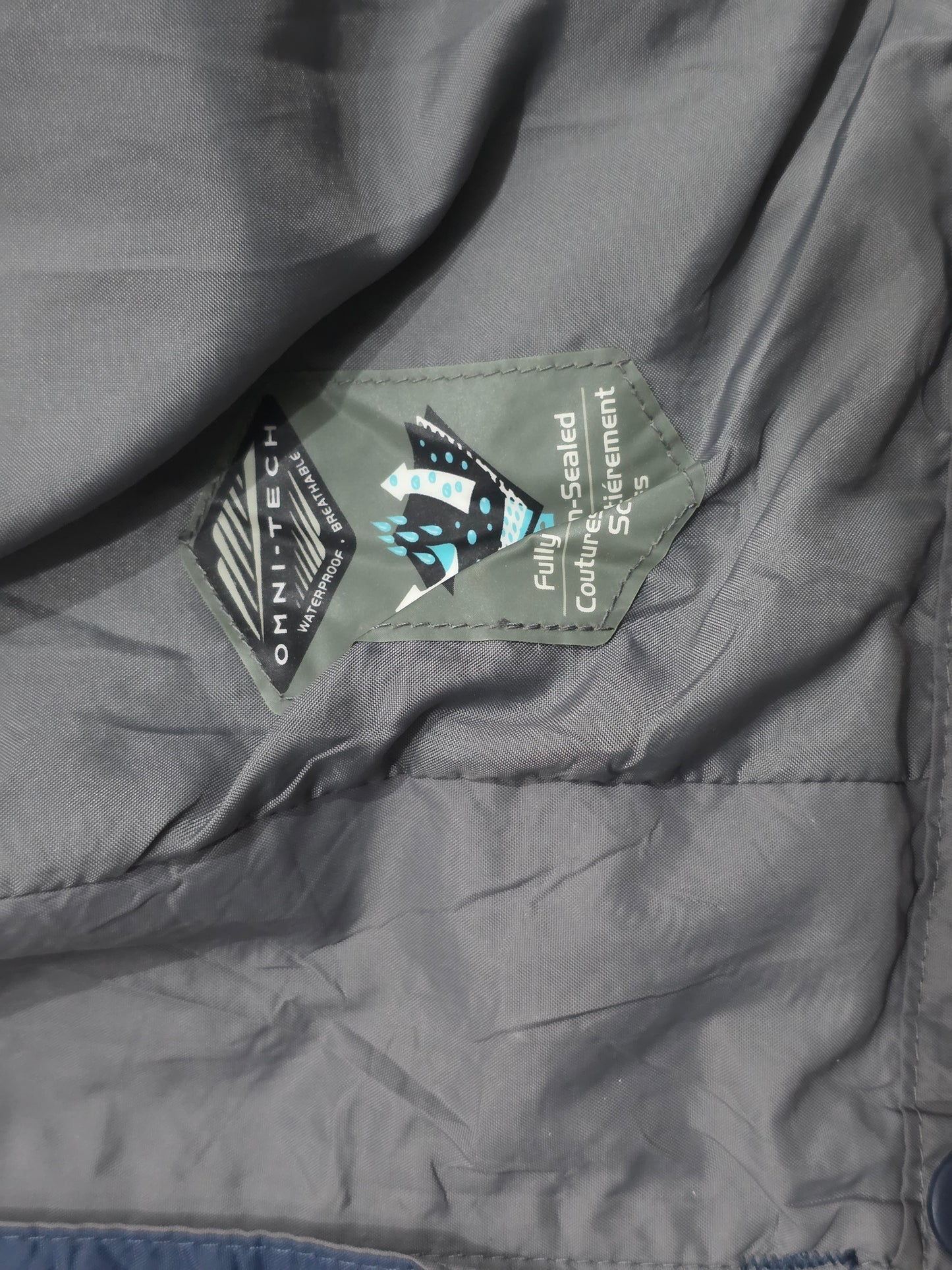Chamarra Columbia 1x Azul