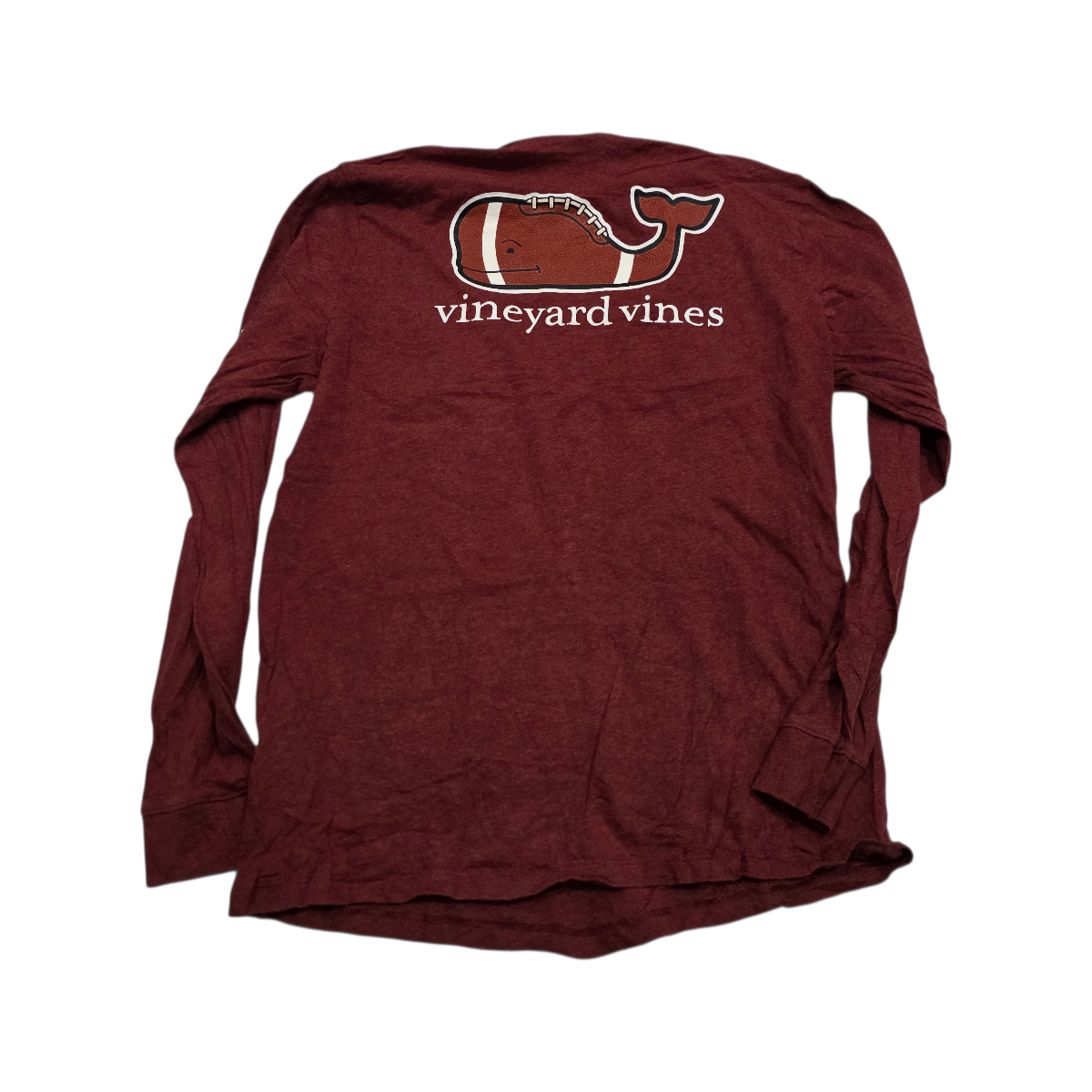 Playera Vineyard Vines Adolescente Xl 18 Vino Manga Larga
