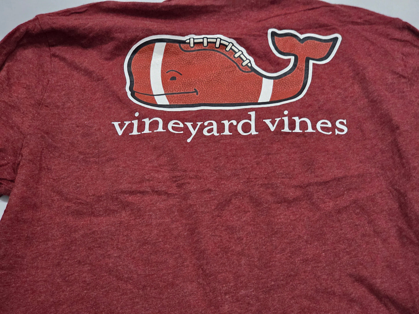 Playera Vineyard Vines Adolescente Xl 18 Vino Manga Larga