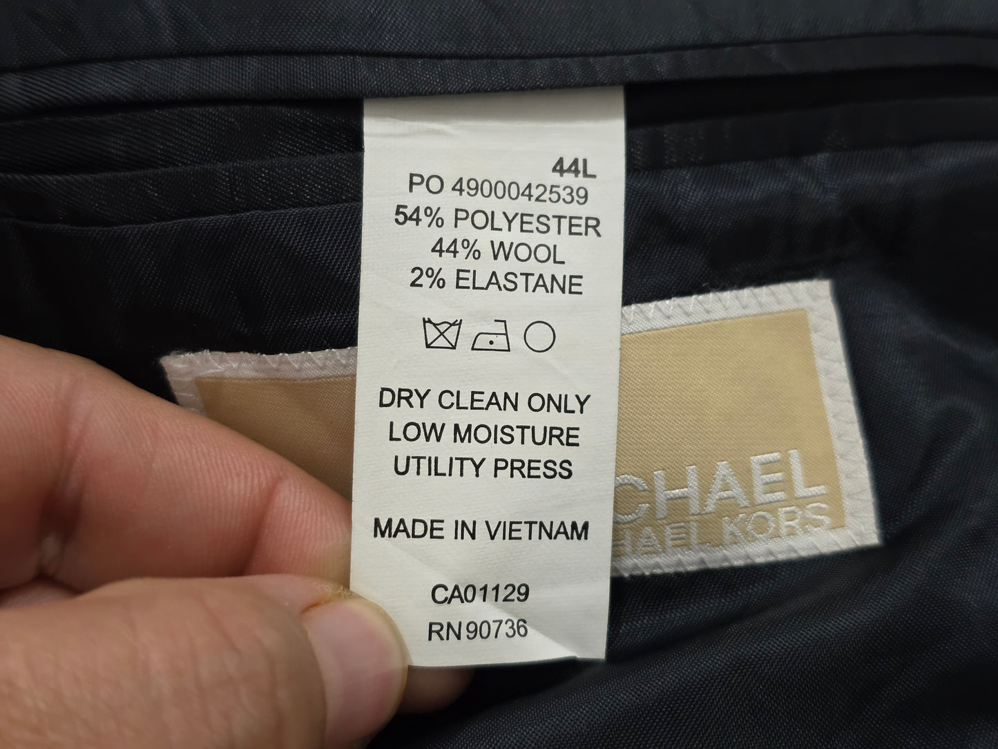 Saco Michael Kors 44l Azul