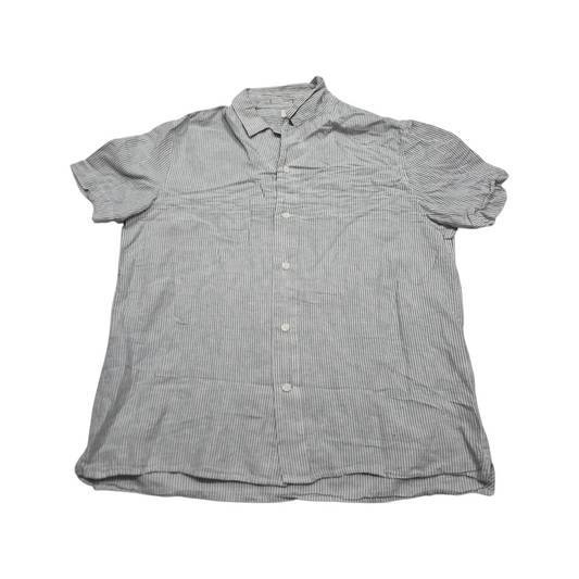 Camisa Banana Republic Grande L Linea Azul