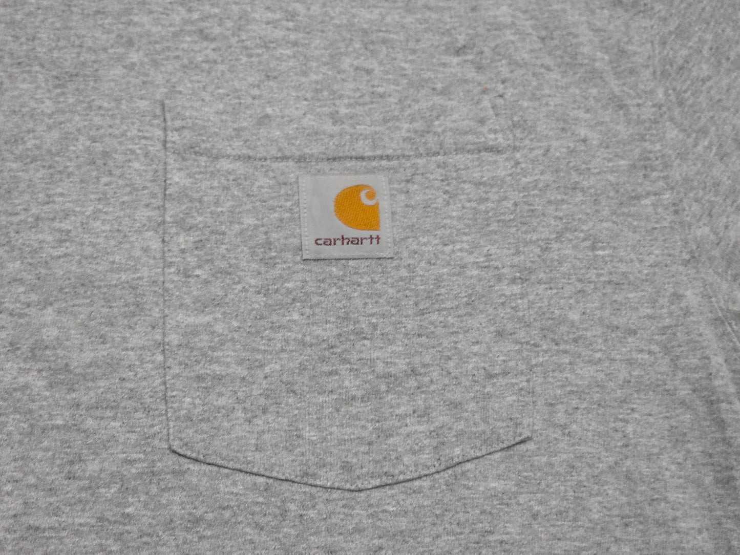 Playera Manga Larga Carhartt Grande L Gris