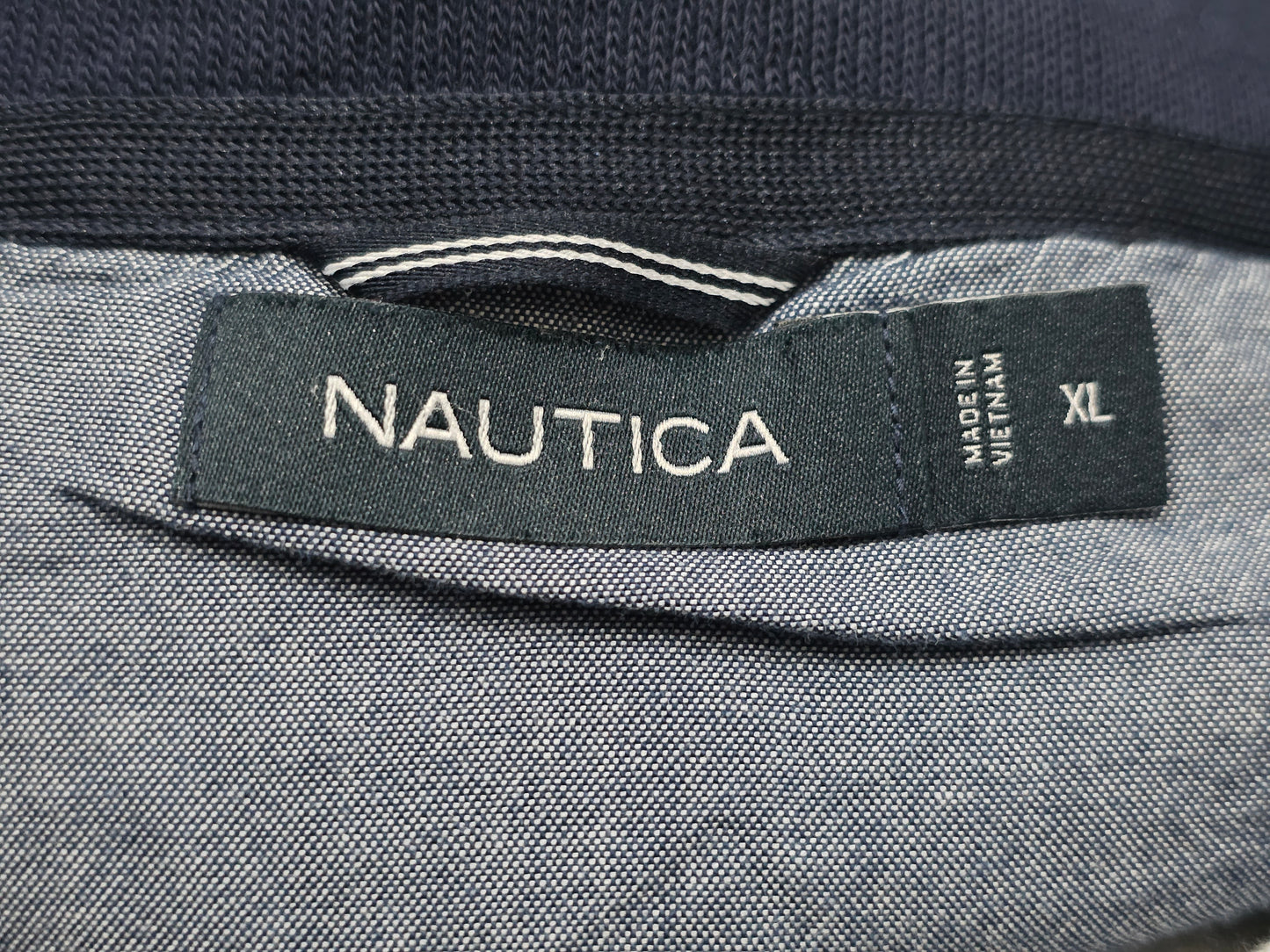 Sueter Nautica Xgrande Xl Gris