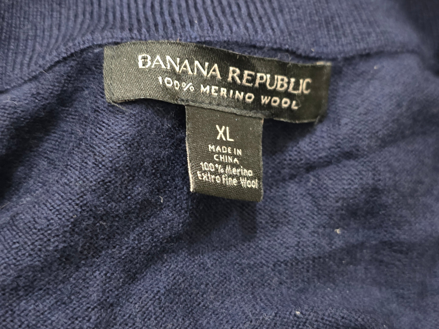 Sueter Banana Republic Xgrande Xl Azul