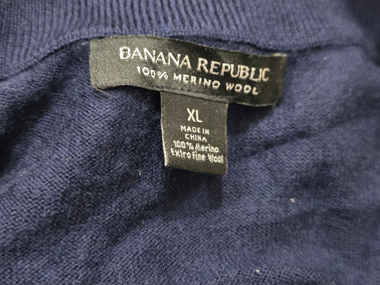 Sueter Banana Republic Xgrande Xl Azul