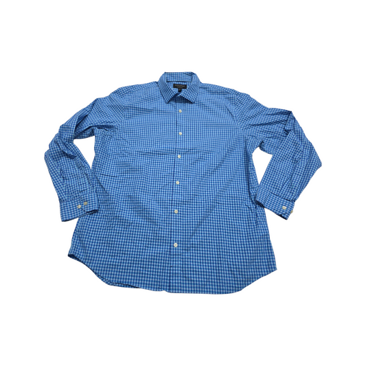 Camisa Banana Republic Xgrande Xl Cuadro Azul